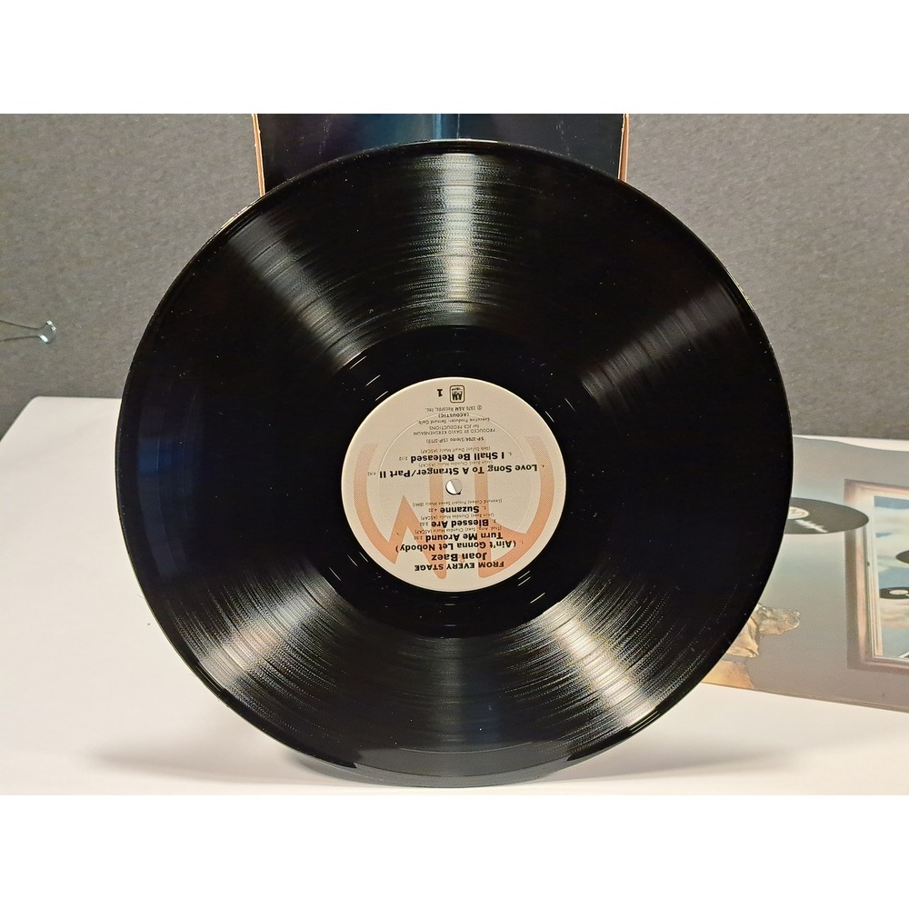 Joan Baez From Every Stage 1976 Live Double Vinyl LP A&M SP-3704 Folk Album - Picture 11 of 13